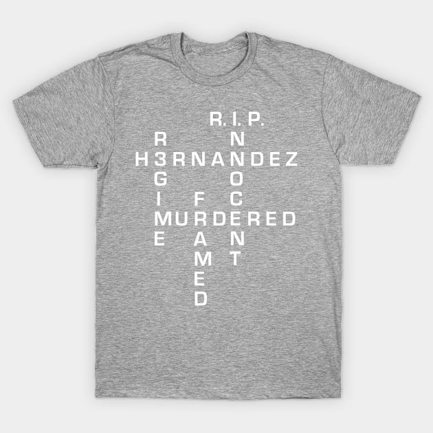 H3RNANDEZ WHITE T-Shirt by Jacobneskora